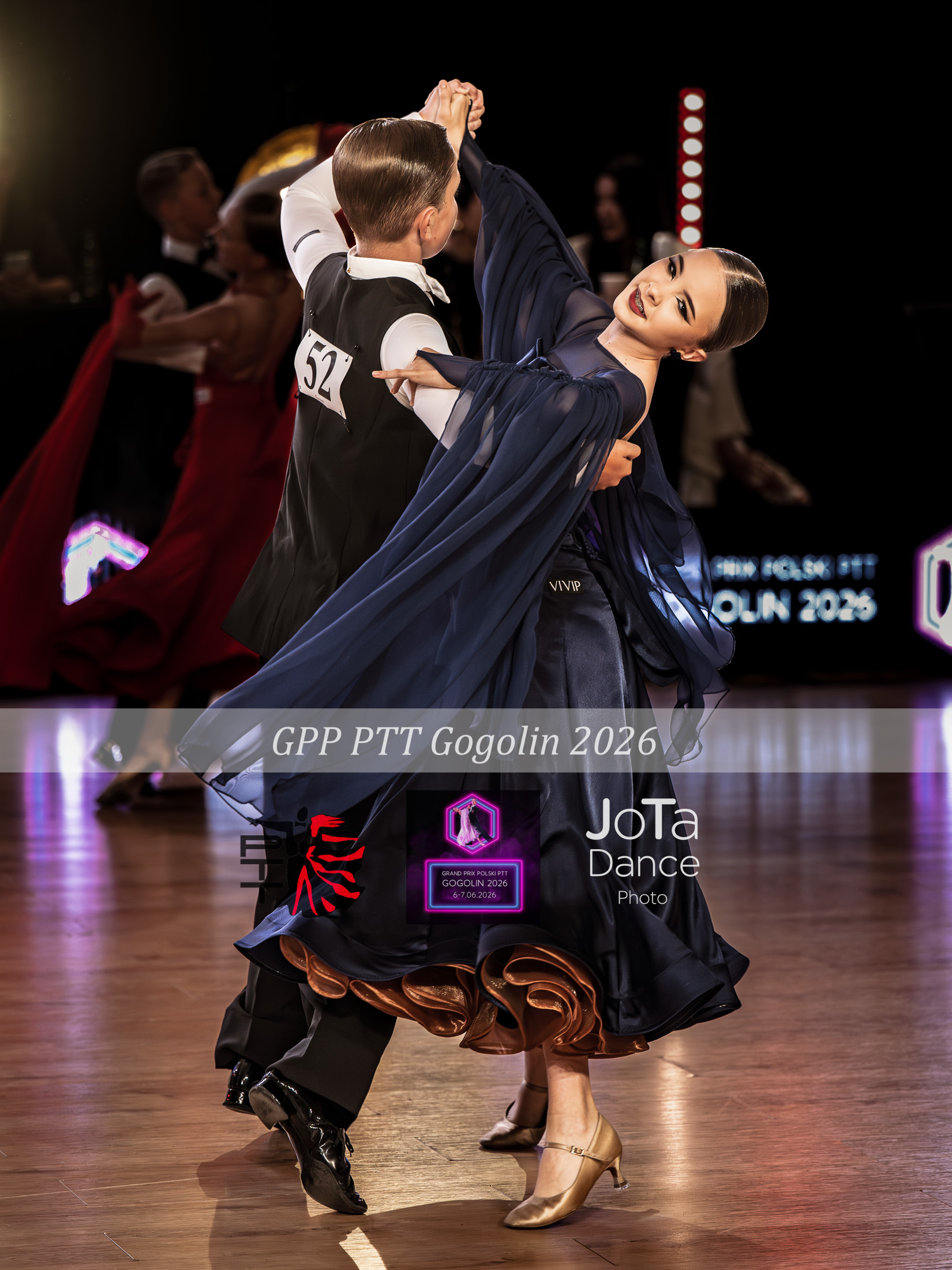 Zdjęcie 2 z turnieju tanecznego GPP PTT Gogolin 2026 — ballroom, latin