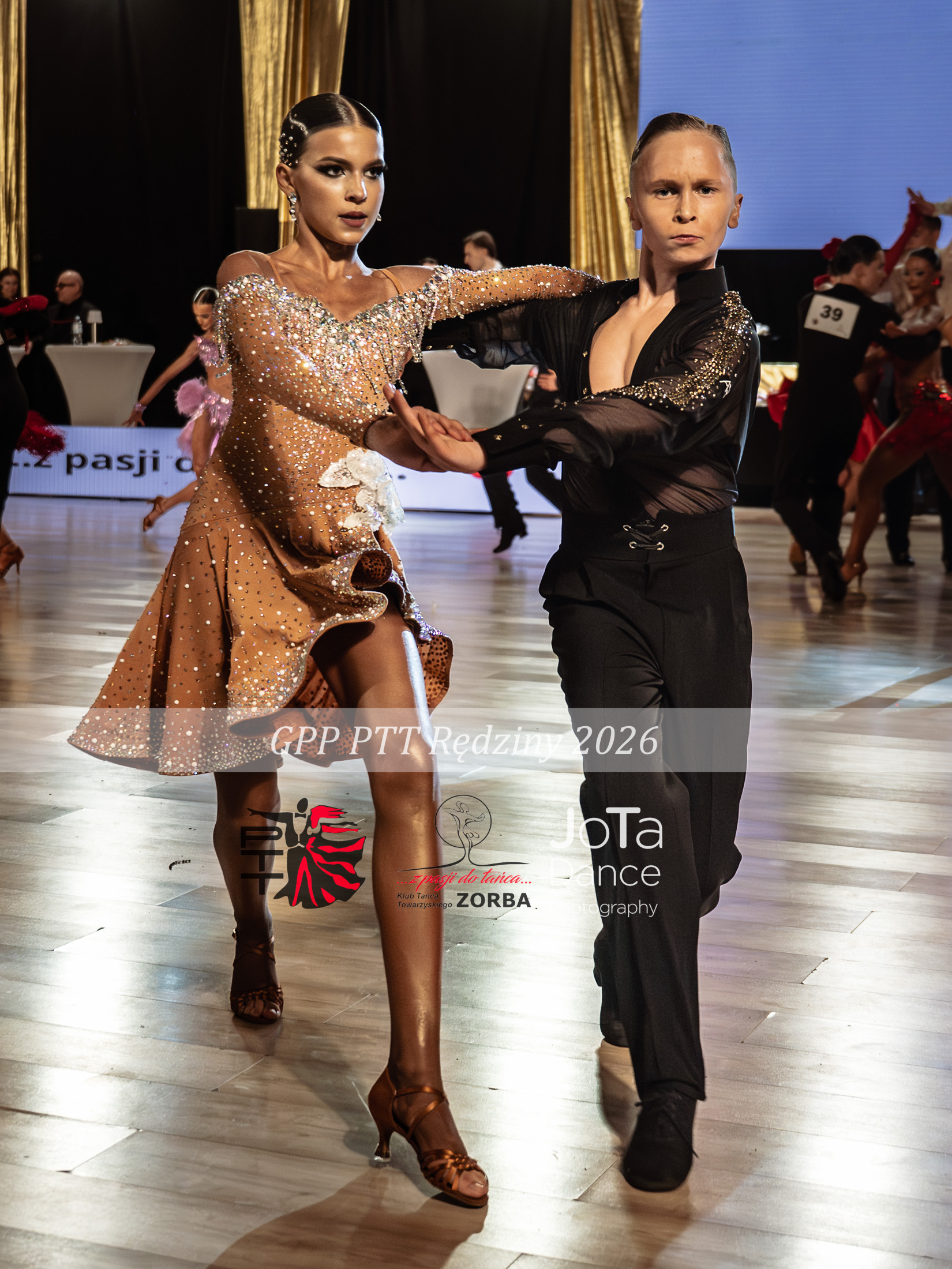 Zdjęcie 42 z turnieju tanecznego GPP PTT Rędziny 2026 — ballroom, latin