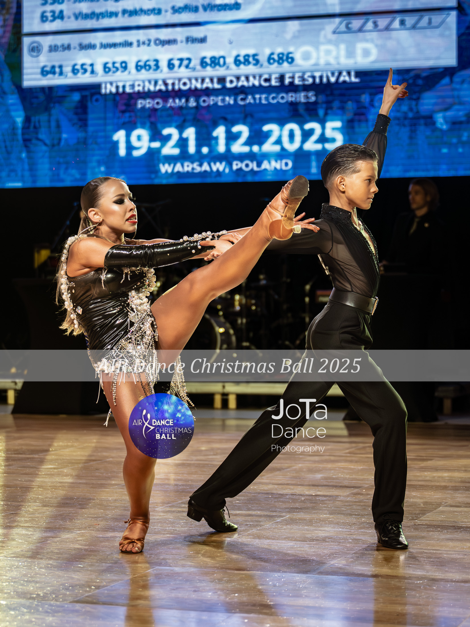 Zdjęcie 1 z turnieju tanecznego Air Dance Christmas Ball 2025 — ballroom, latin