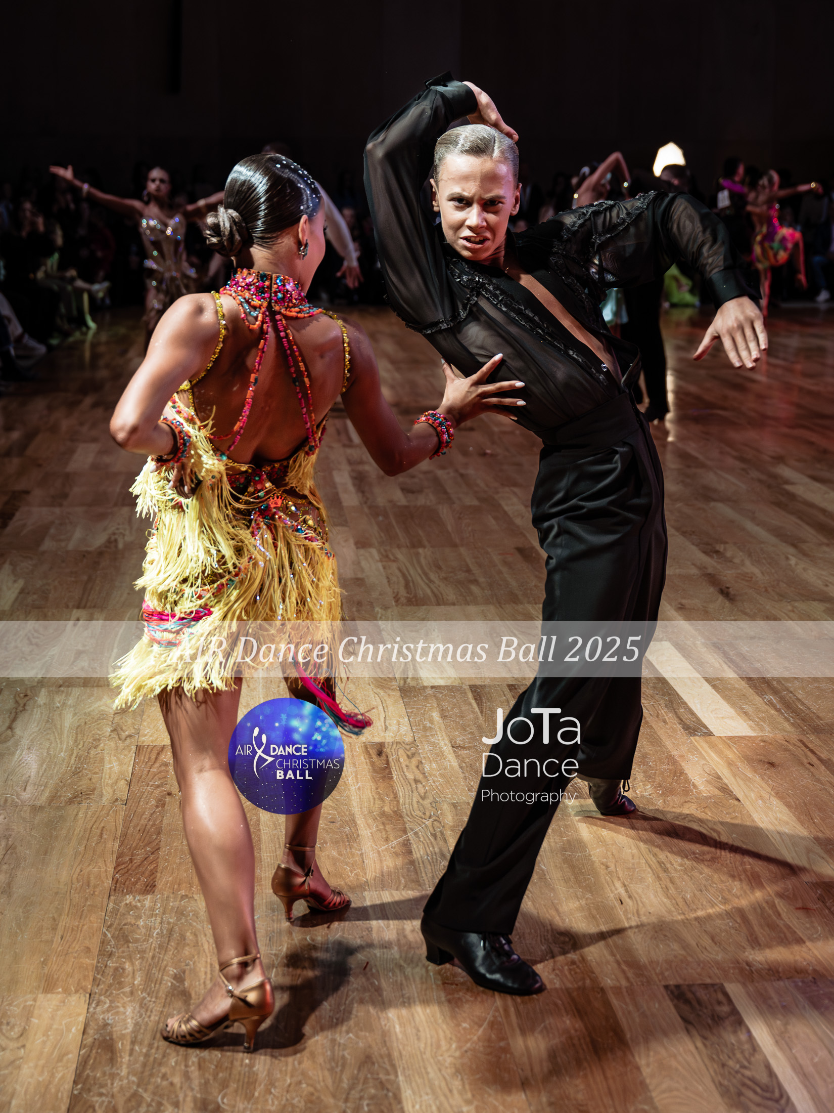 Zdjęcie 8 z turnieju tanecznego Air Dance Christmas Ball 2025 — ballroom, latin