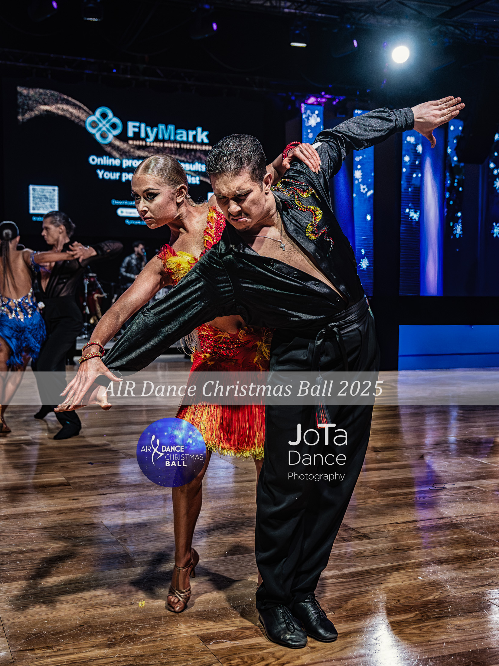 Zdjęcie 37 z turnieju tanecznego Air Dance Christmas Ball 2025 — ballroom, latin