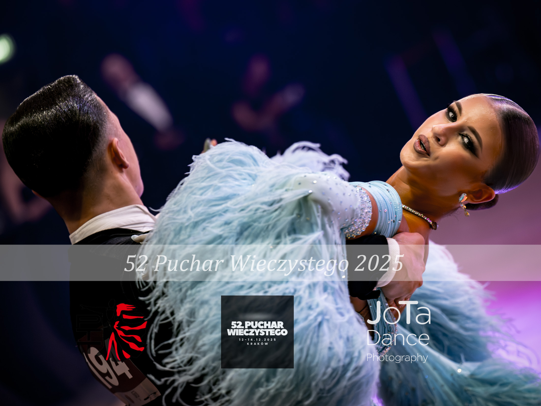 Zdjęcie 1 z turnieju tanecznego 52 Turniej o puchar prof. Wieczystego 2025 — ballroom, latin