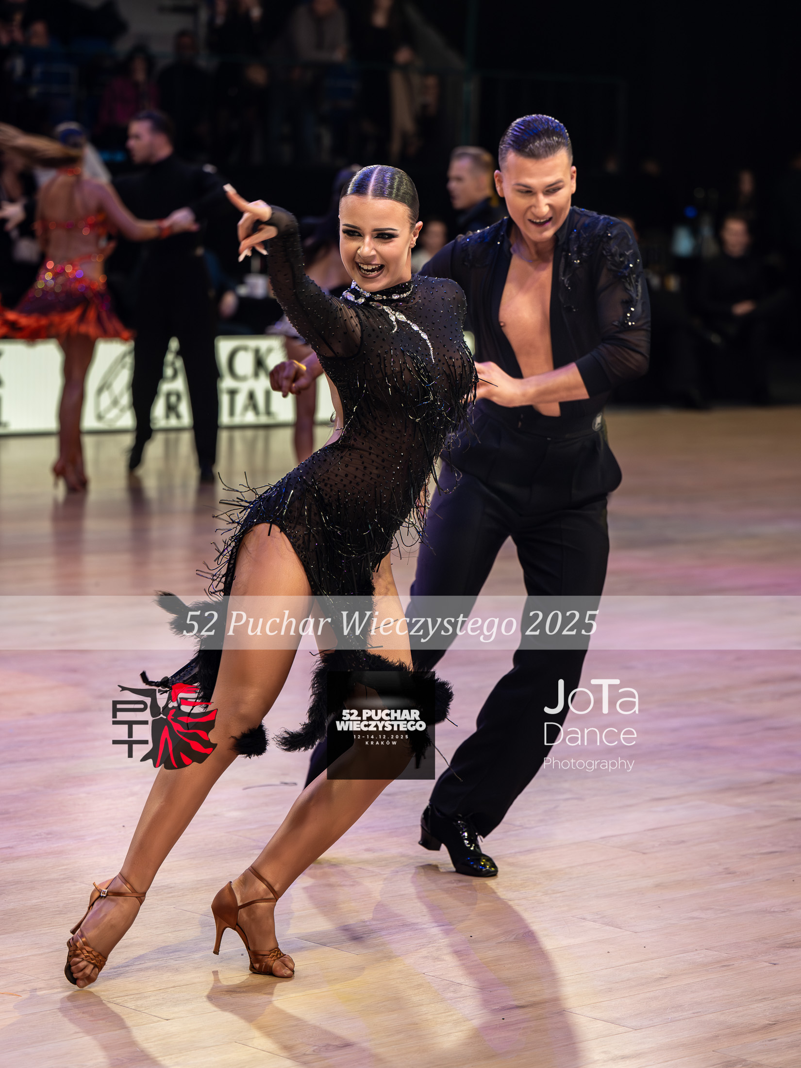 Zdjęcie 25 z turnieju tanecznego 52 Turniej o puchar prof. Wieczystego 2025 — ballroom, latin