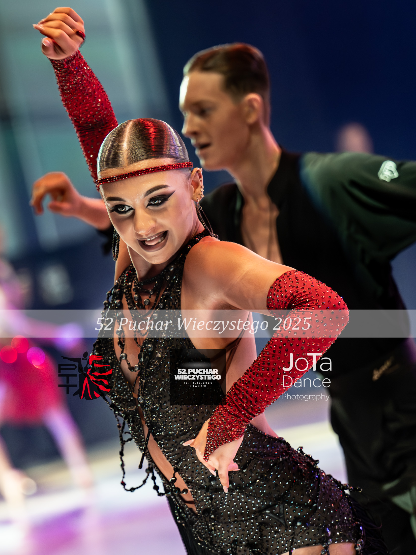 Zdjęcie 29 z turnieju tanecznego 52 Turniej o puchar prof. Wieczystego 2025 — ballroom, latin