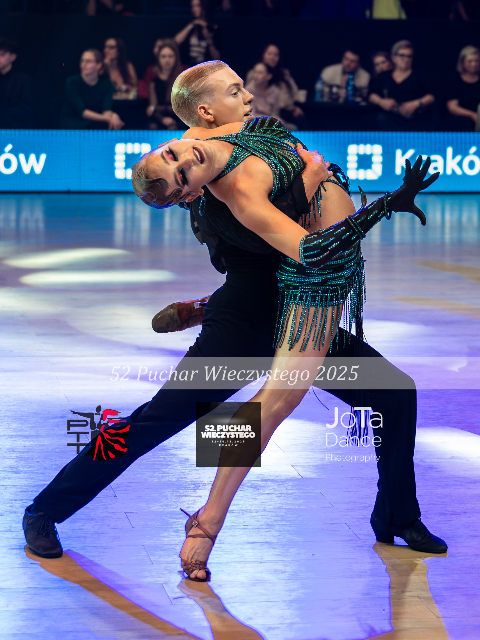 Zdjęcie 30 z turnieju tanecznego 52 Turniej o puchar prof. Wieczystego 2025 — ballroom, latin