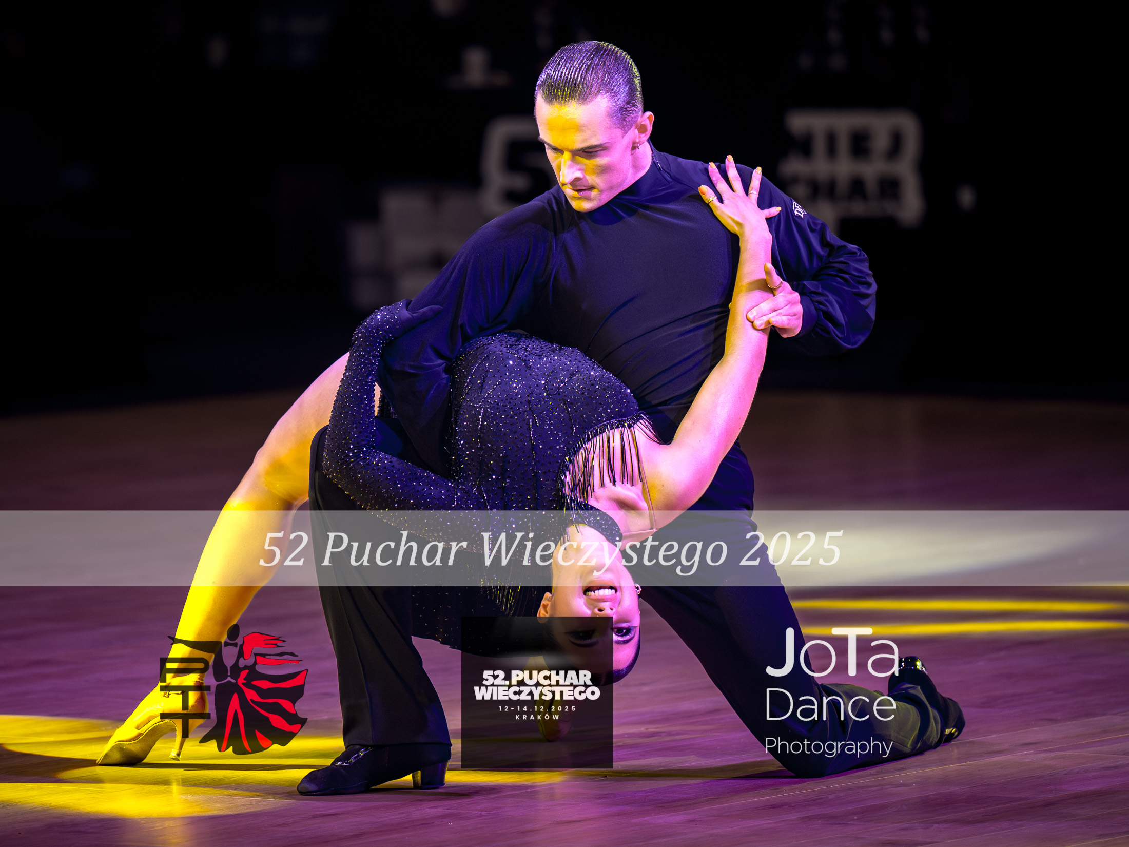 Zdjęcie 38 z turnieju tanecznego 52 Turniej o puchar prof. Wieczystego 2025 — ballroom, latin