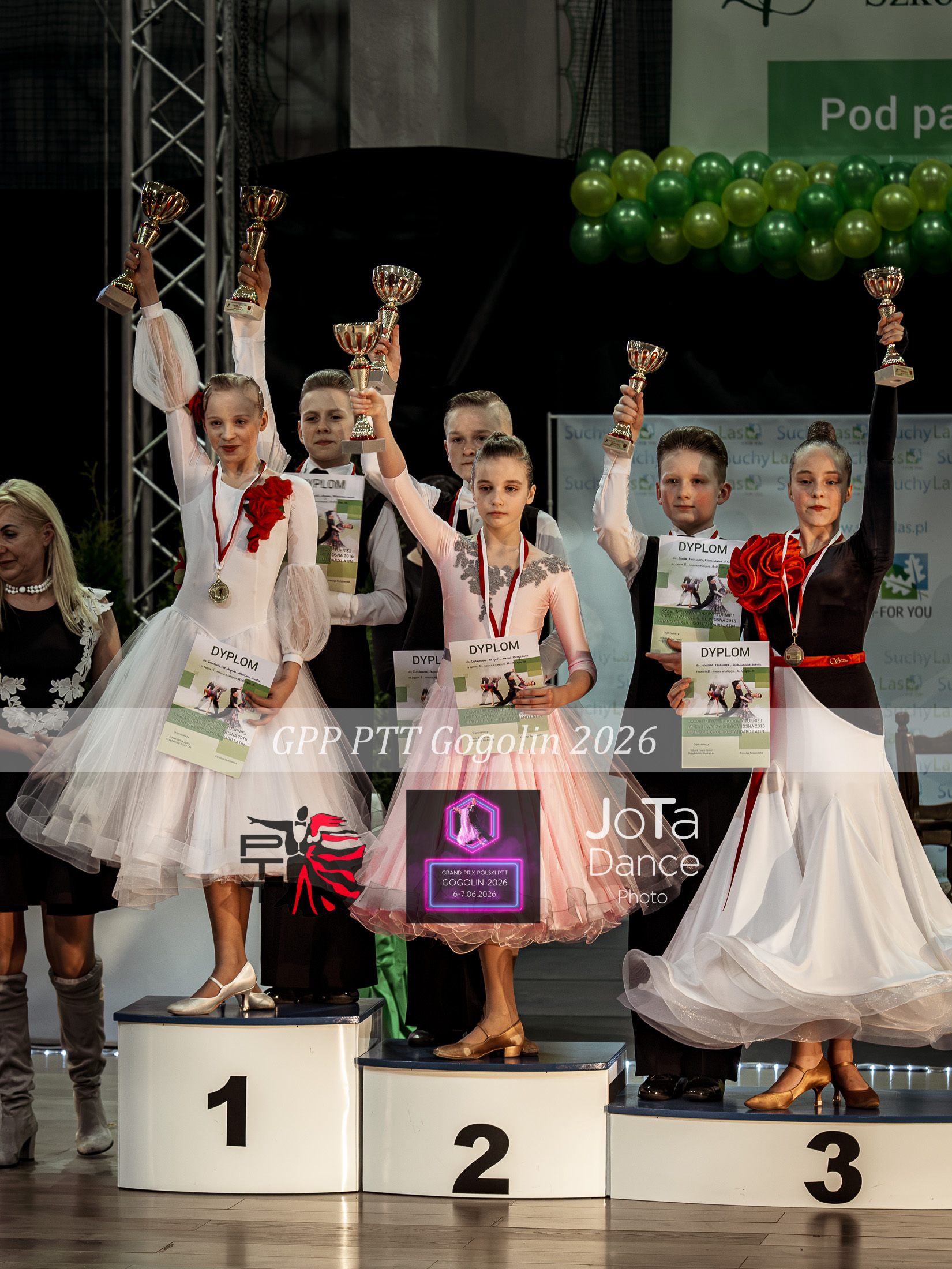 Zdjęcie 1 z turnieju tanecznego Grand Prix Polski PTT Suchy Las 2016 — ballroom, latin