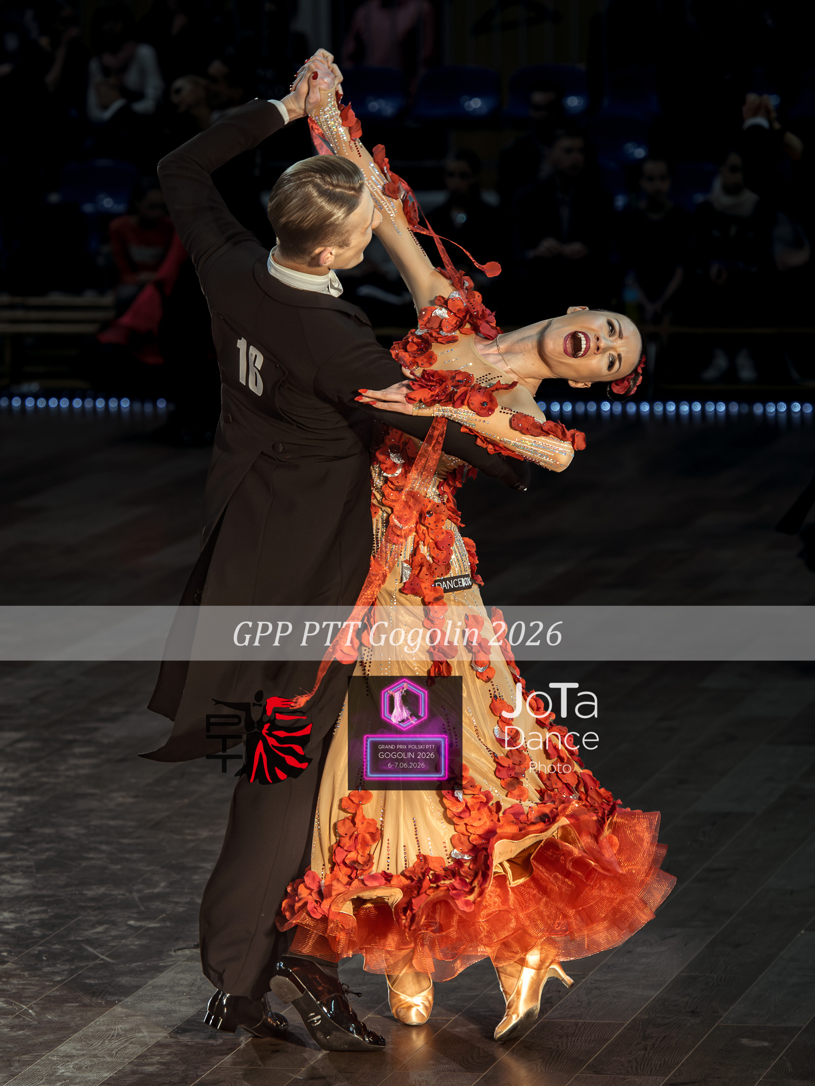 Zdjęcie 57 z turnieju tanecznego Grand Prix Polski PTT Suchy Las 2016 — ballroom, latin