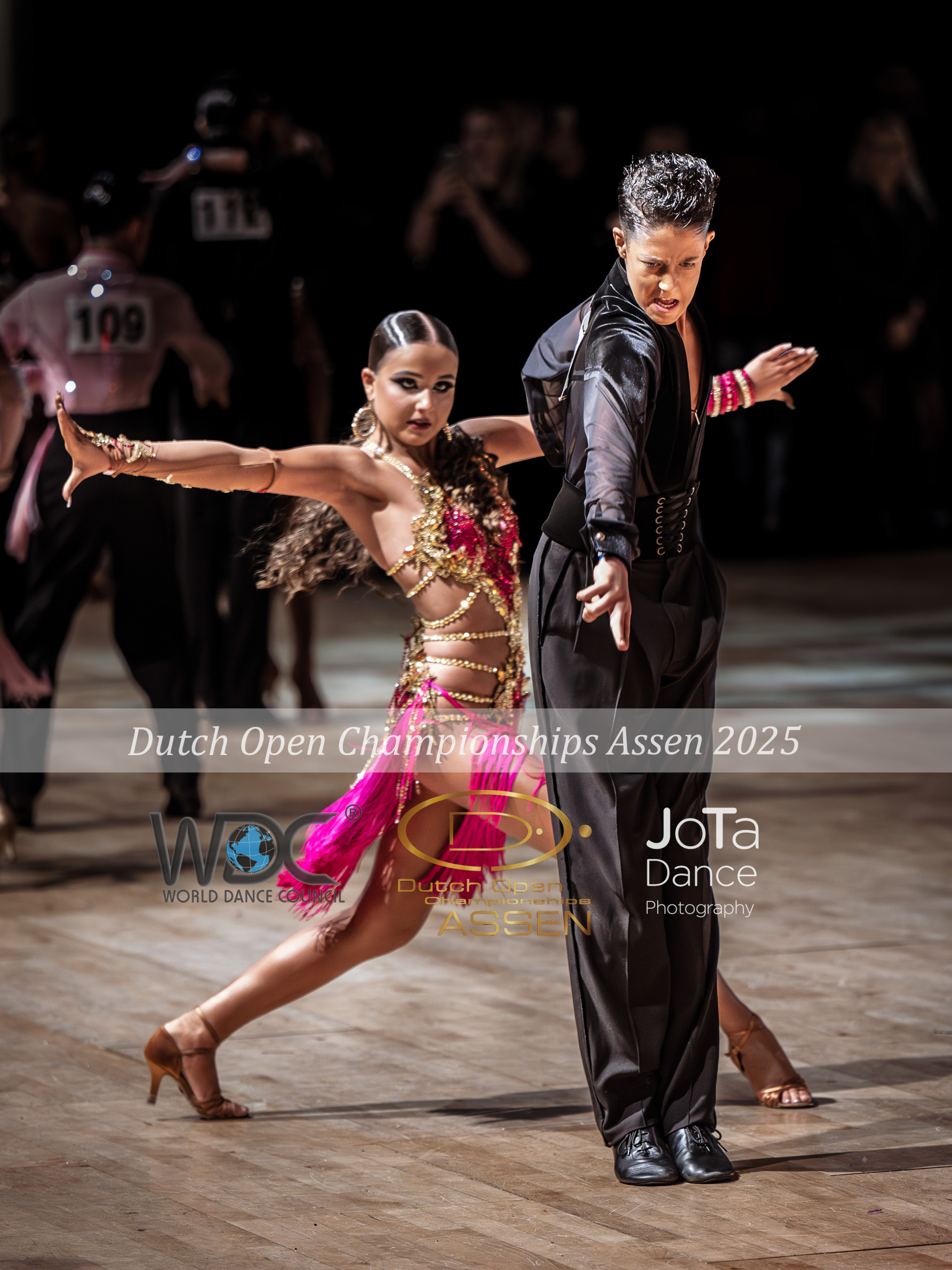 Zdjęcie 34 z turnieju tanecznego Dutch Open Assen Dance Festival 2025 — ballroom, latin