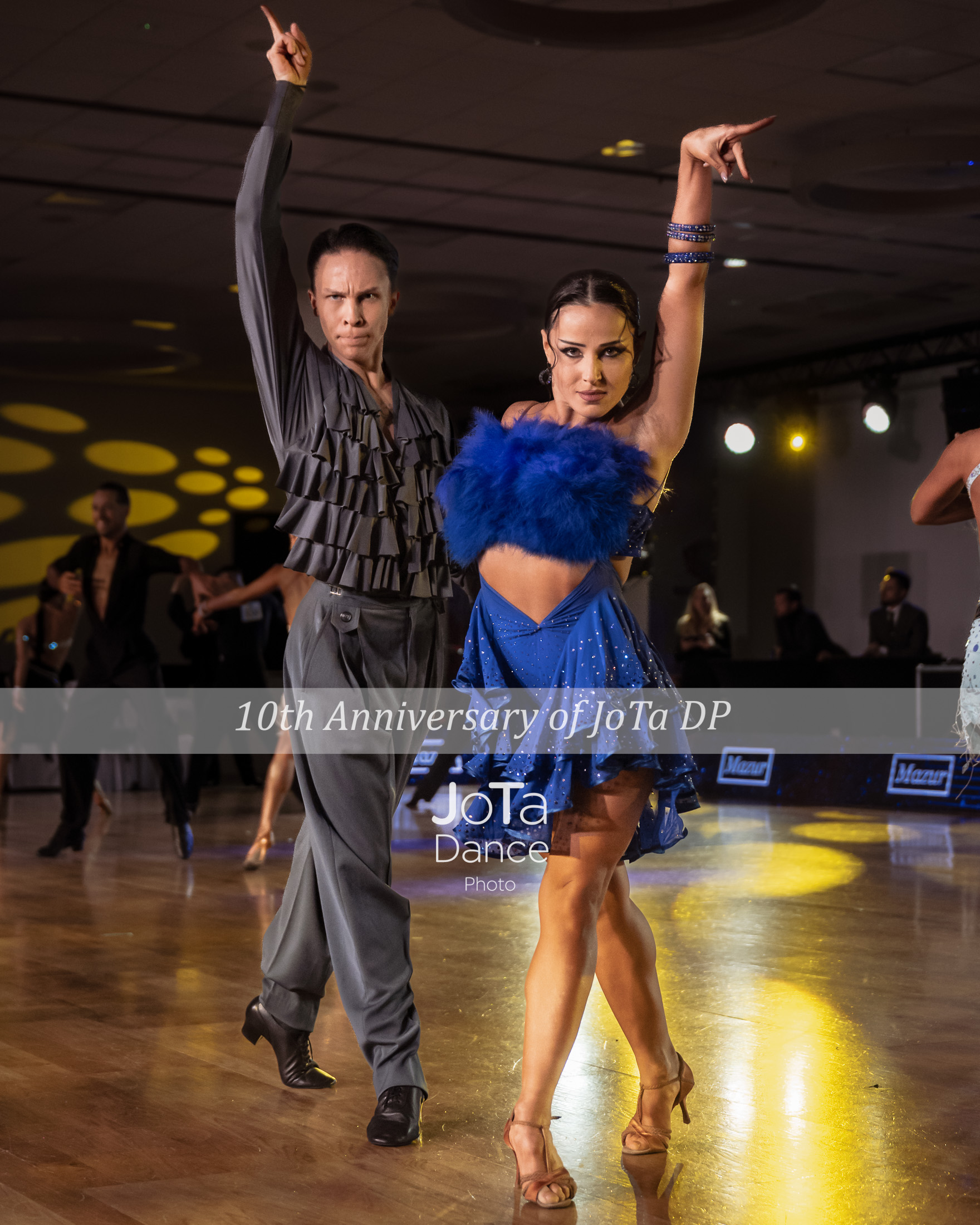 Фото 27 з танцювального турніру Air Dance Christmas Ball 2024 — болрум, латина