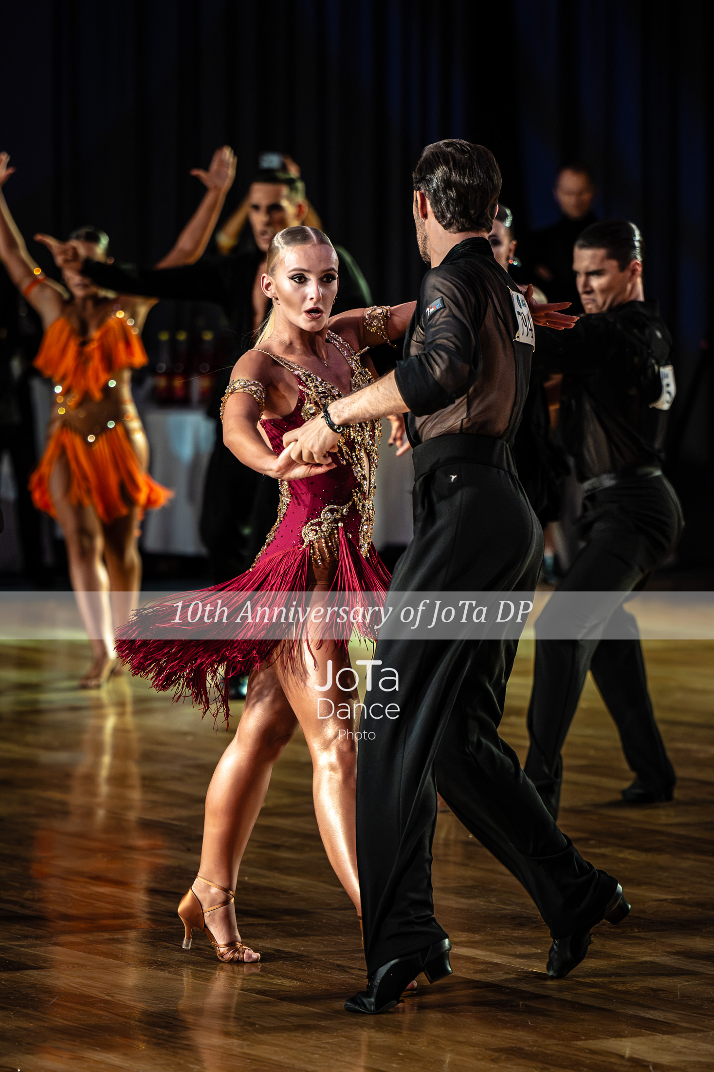 Фото 35 з танцювального турніру Air Dance Christmas Ball 2023 — болрум, латина