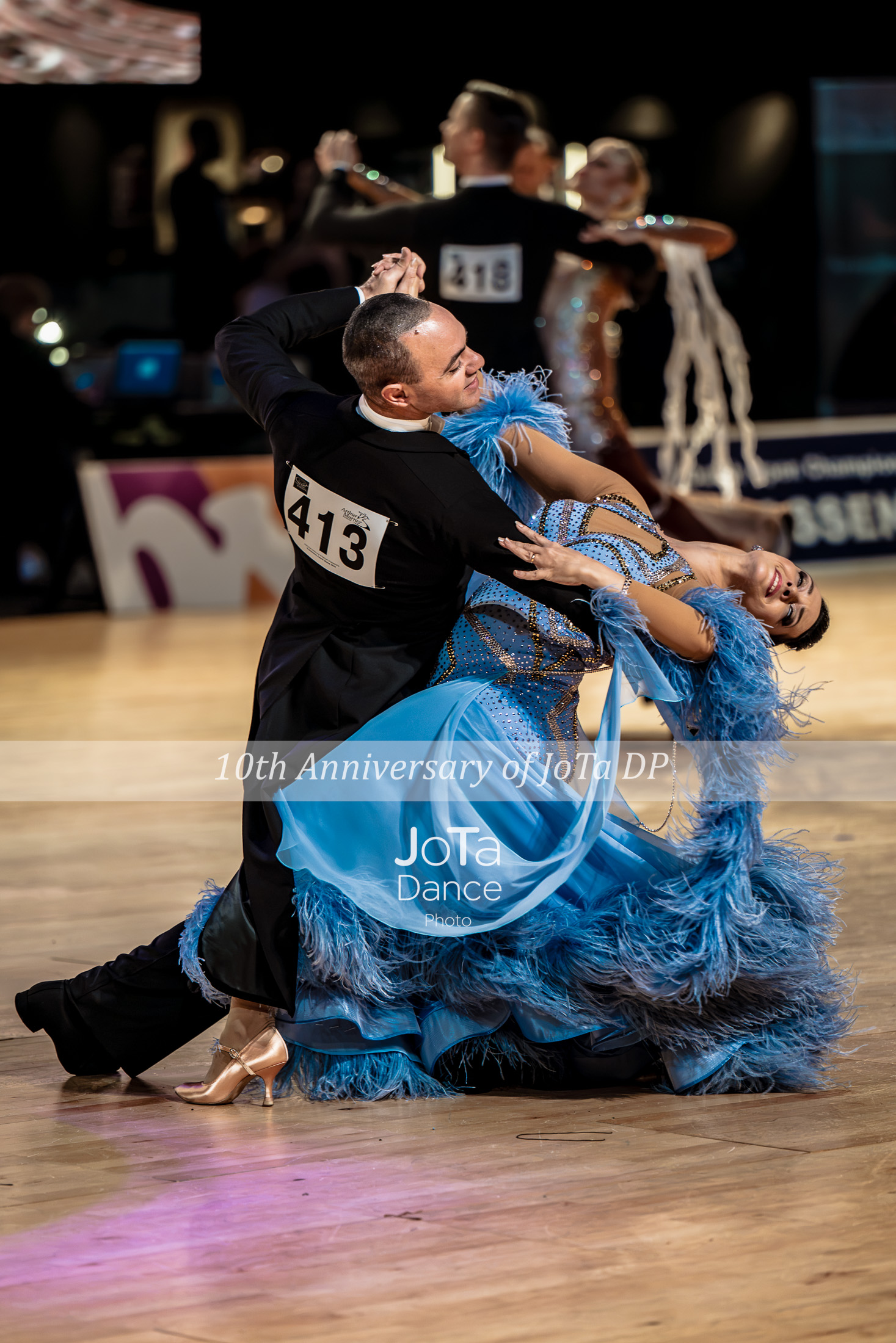 Фото 39 з танцювального турніру Dutch Open Dance Festival Assen 2023 — болрум, латина