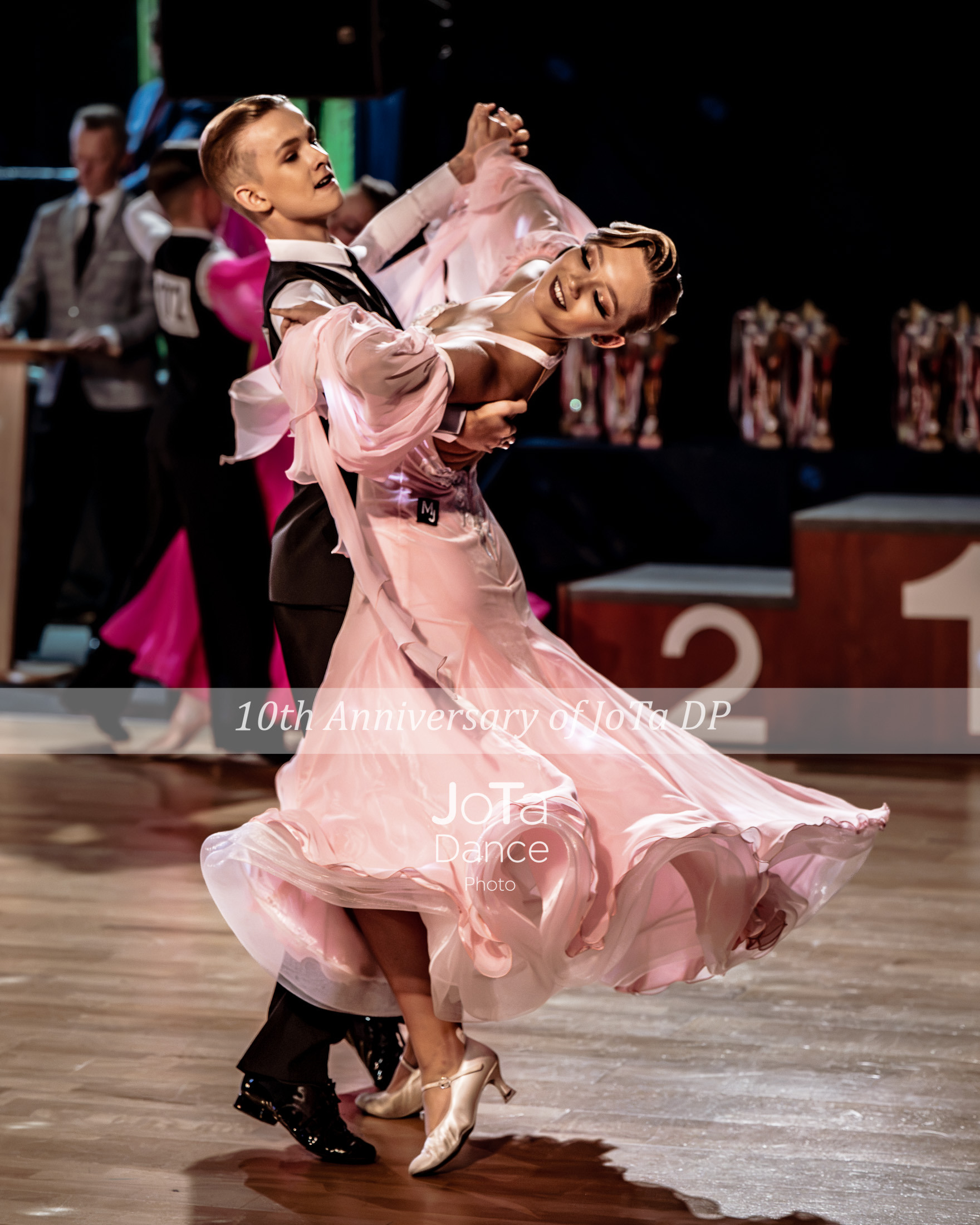 Zdjęcie 2 z turnieju tanecznego Mistrzostwa Polski PTT w Tańcach Standardowych Zielona Góra 2023 — ballroom, latin