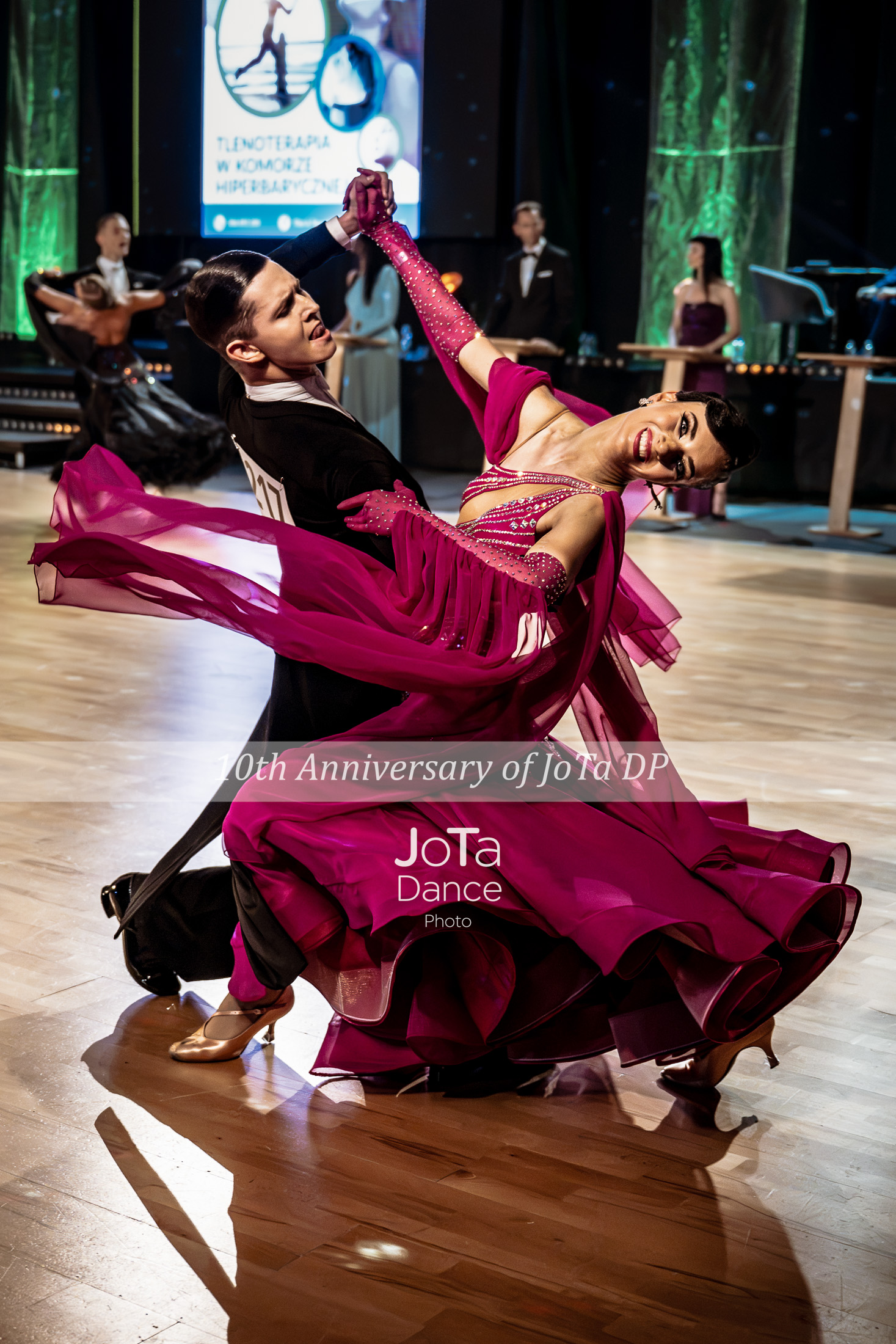Zdjęcie 10 z turnieju tanecznego Mistrzostwa Polski PTT w Tańcach Standardowych Zielona Góra 2023 — ballroom, latin