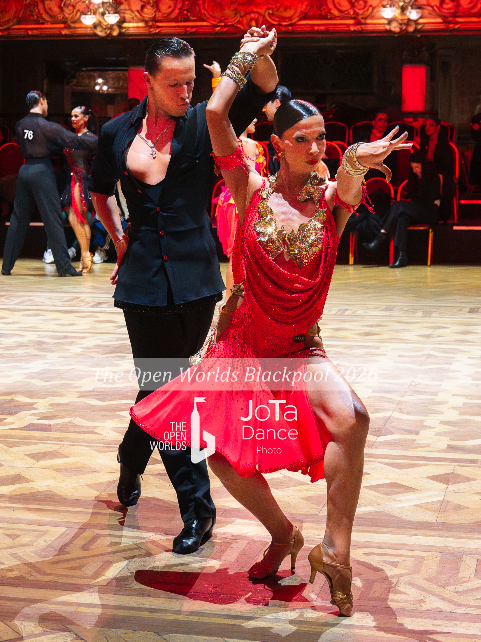 Zdjęcie 14 z turnieju tanecznego The Open Worlds 2026 — ballroom, latin