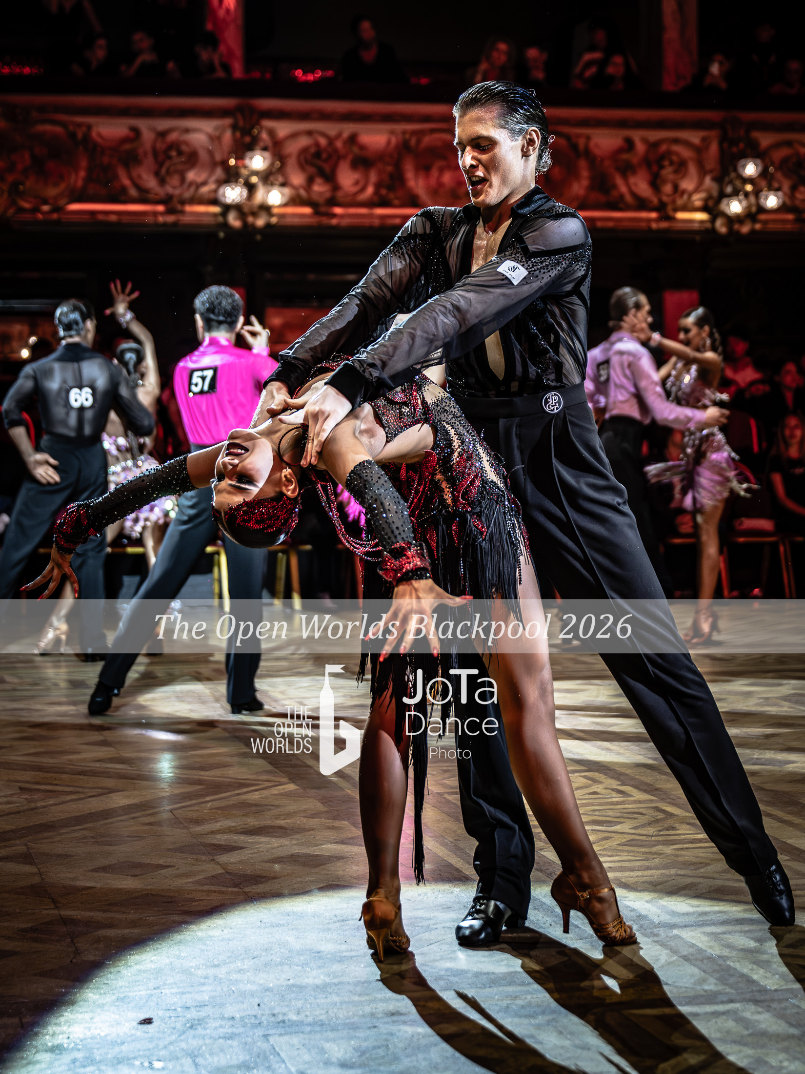 Zdjęcie 77 z turnieju tanecznego The Open Worlds 2026 — ballroom, latin