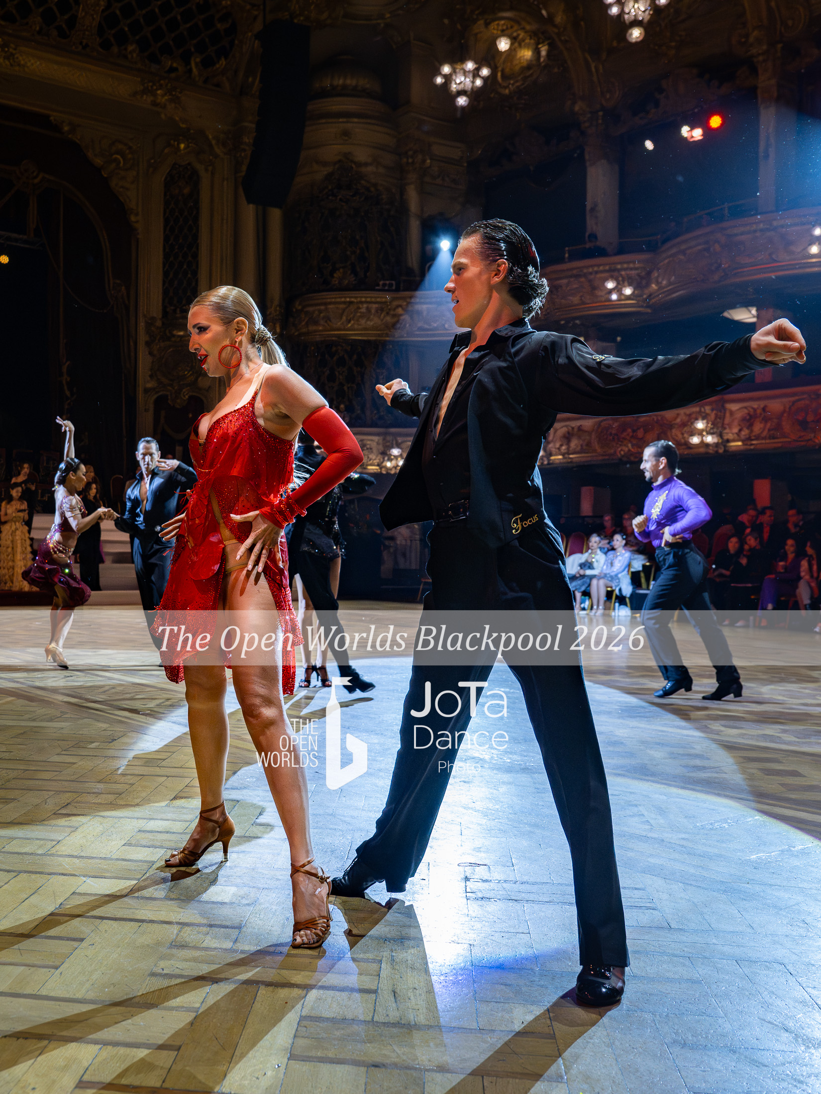 Zdjęcie 80 z turnieju tanecznego The Open Worlds 2026 — ballroom, latin