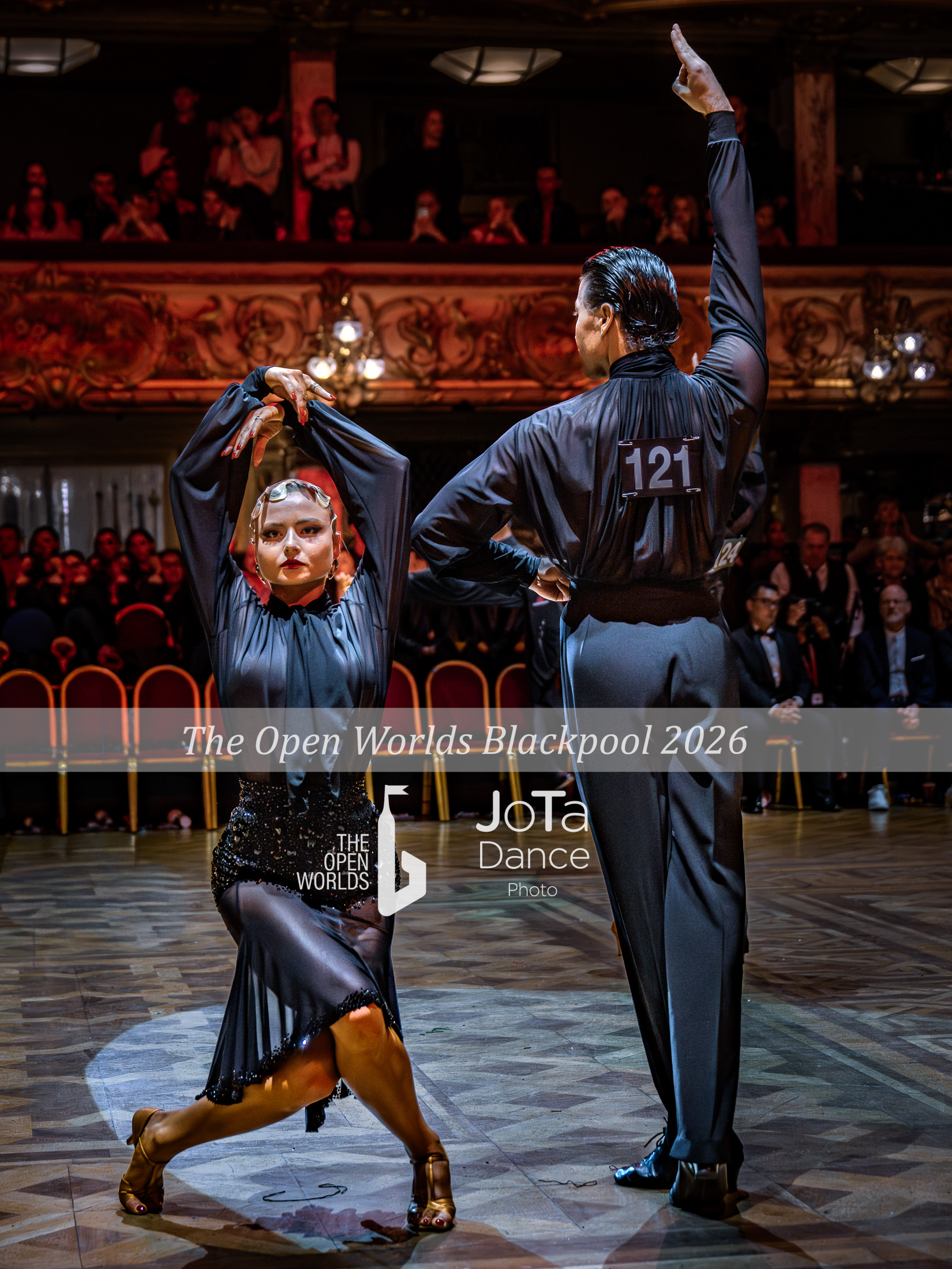 Zdjęcie 54 z turnieju tanecznego The Open Worlds 2026 — ballroom, latin