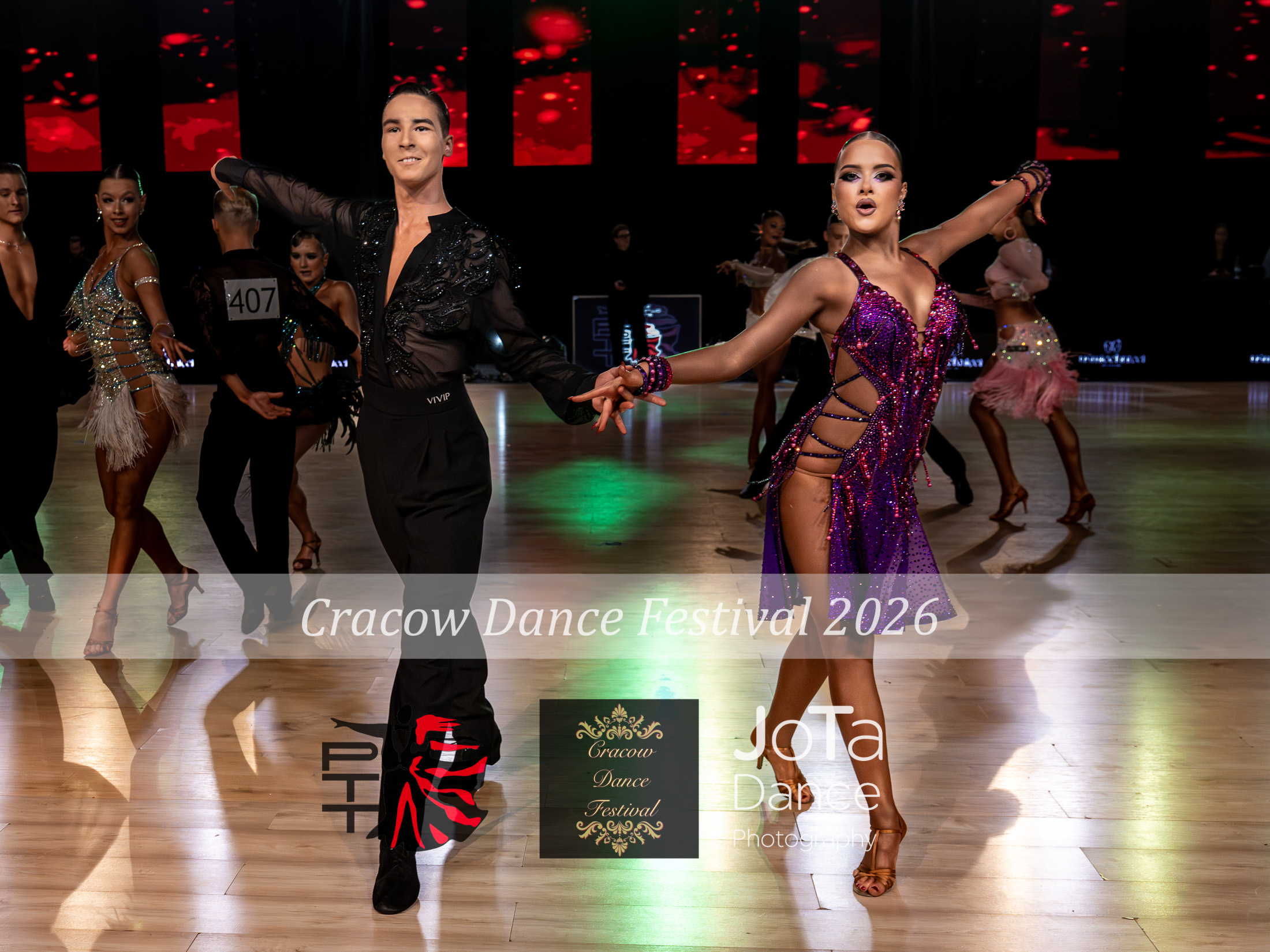 Zdjęcie 1 z turnieju tanecznego Cracow Dance Festival 2026 — ballroom, latin