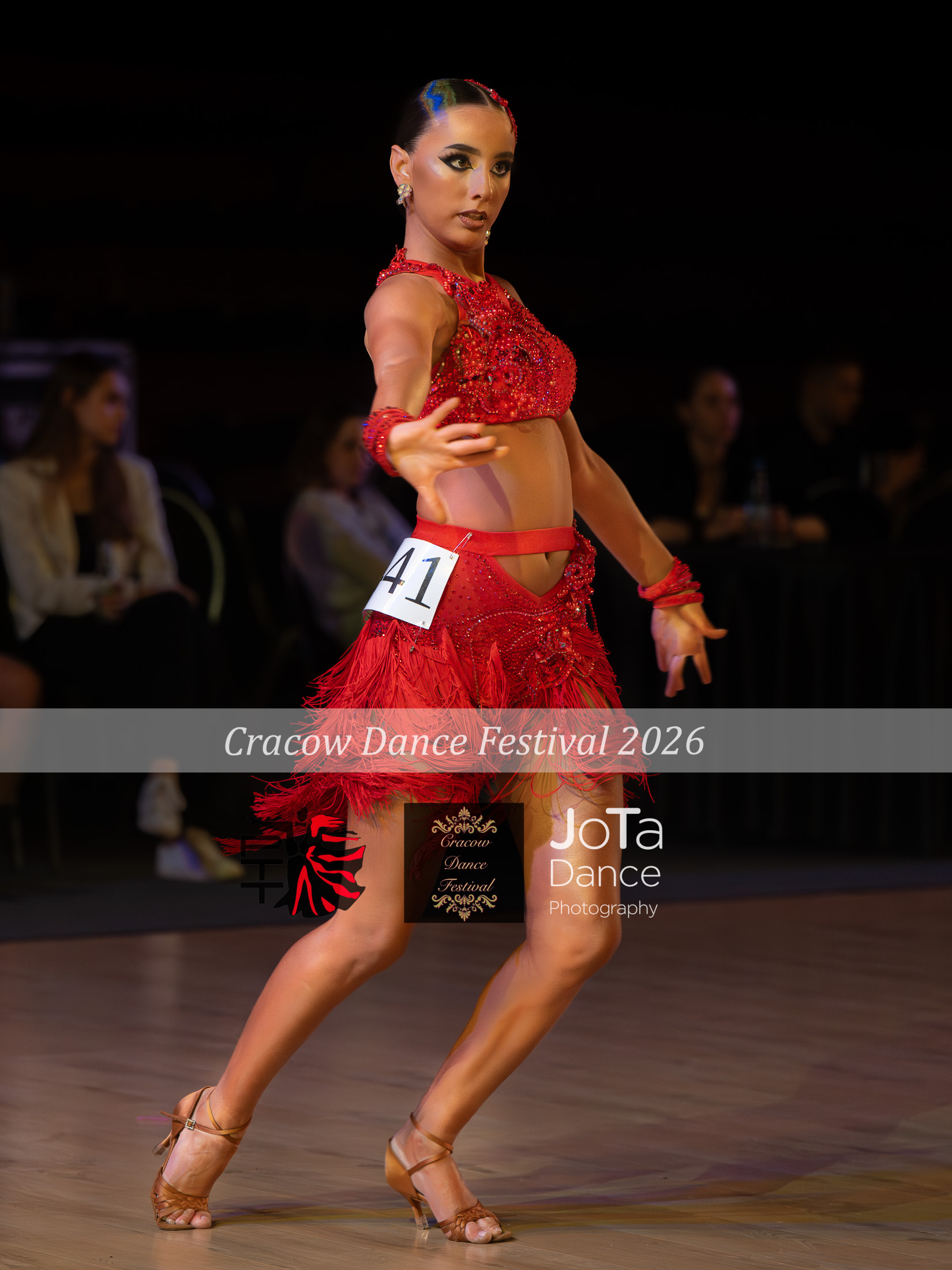 Zdjęcie 37 z turnieju tanecznego Cracow Dance Festival 2026 — ballroom, latin